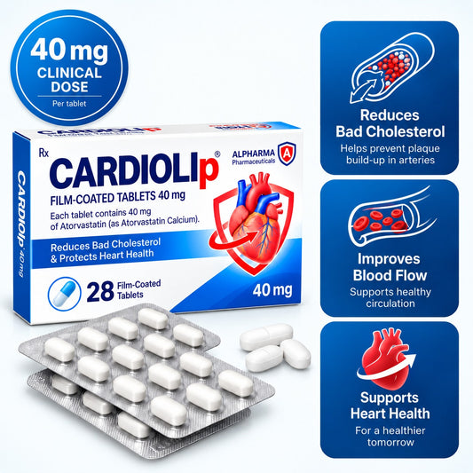 CARDIOLIP 40 mg – Film-Coated Tablets