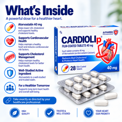 CARDIOLIP 40 mg – Film-Coated Tablets